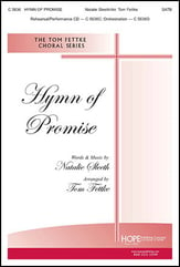 Hymn of Promise SATB choral sheet music cover